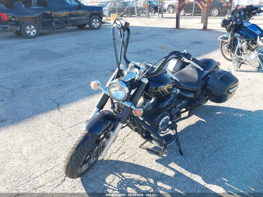 2013 Yamaha Xv VIN JYAVN01E4DA018515 IAAI salvage auction — LEFT SIDE, Salvage (Indiana), sold $1,225 on 2026-07-15 (photo 2)