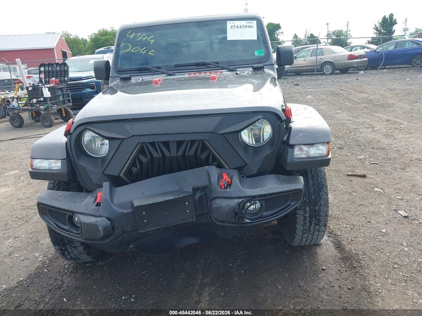 2021 Jeep Gladiator VIN 1C6HJTAGXML517296 IAAI salvage auction — FRONT END, Salvage Title, sold $8,000 on 2026-08-23 (photo 6)