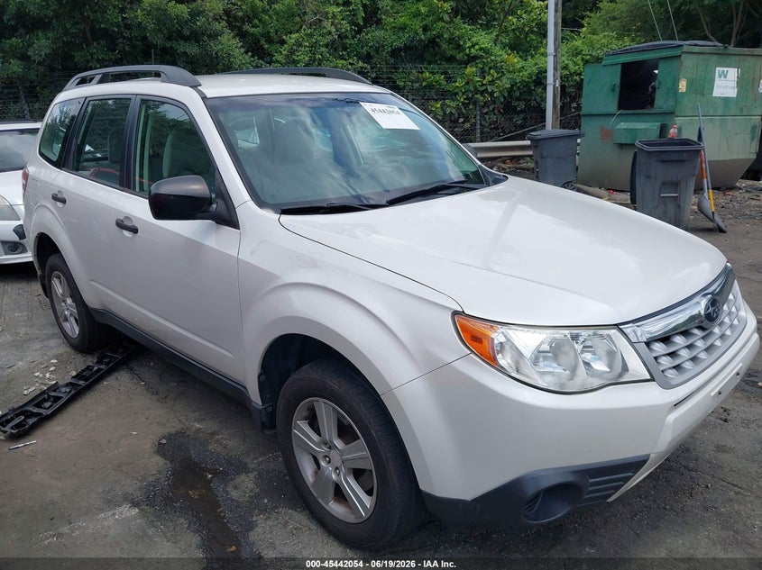 2012 Subaru Forester VIN JF2SHBBC6CH431888 IAAI salvage auction — NORMAL WEAR, Clear (North Carolina), sold $625 on 2026-07-16 (photo 1)