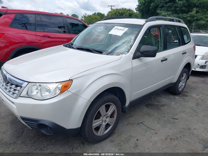 2012 Subaru Forester VIN JF2SHBBC6CH431888 IAAI salvage auction — NORMAL WEAR, Clear (North Carolina), sold $625 on 2026-07-16 (photo 2)
