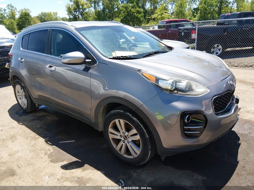 2017 Kia Sportage VIN KNDPMCAC5H7235977 IAAI salvage auction — FRONT END, Salvage (Ohio), sold $2,250 on 2026-07-28 (photo 1)