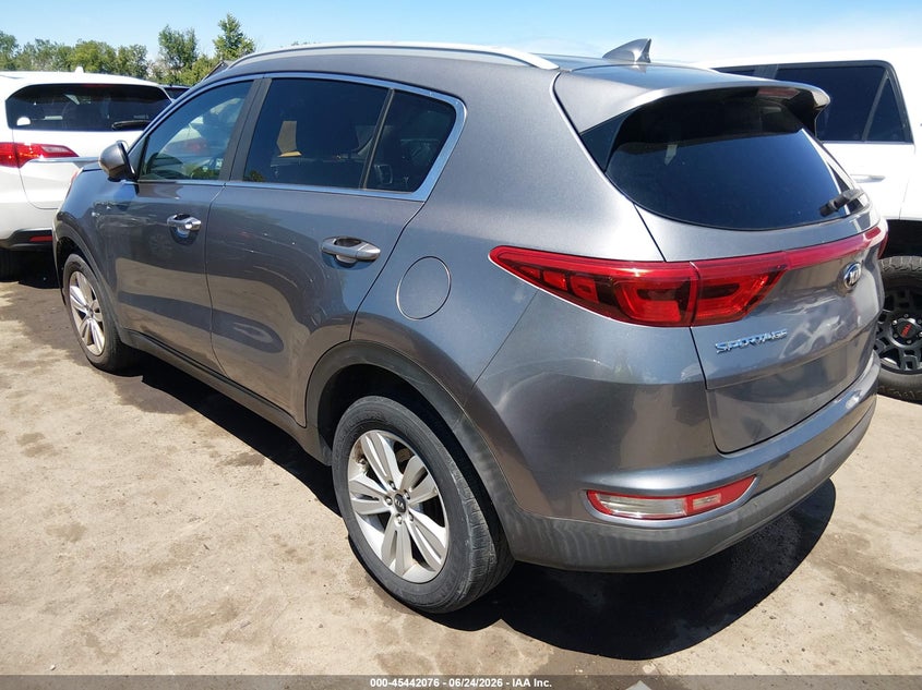 2017 Kia Sportage VIN KNDPMCAC5H7235977 IAAI salvage auction — FRONT END, Salvage (Ohio), sold $2,250 on 2026-07-28 (photo 3)