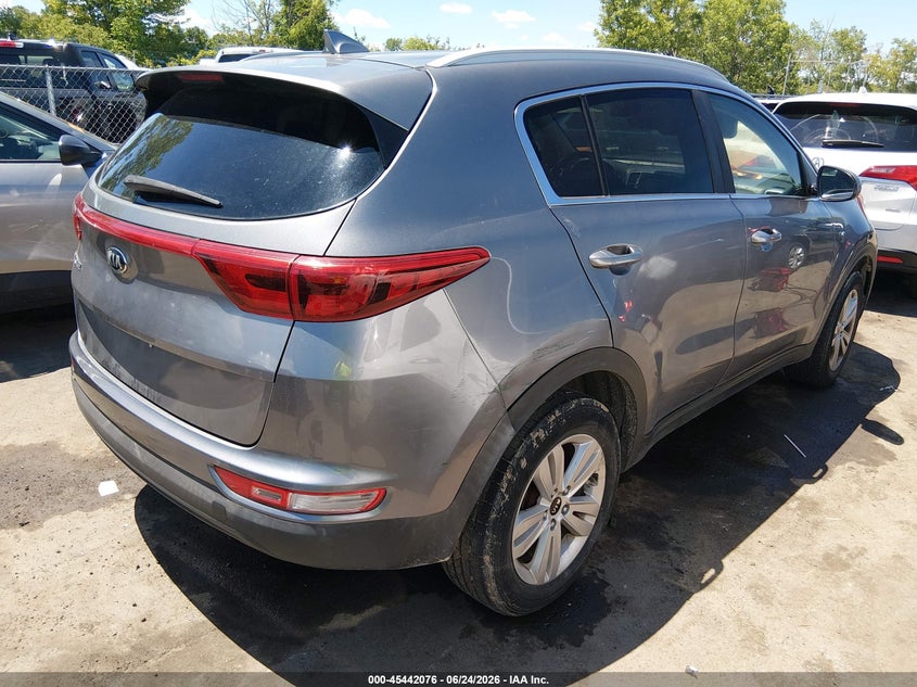 2017 Kia Sportage VIN KNDPMCAC5H7235977 IAAI salvage auction — FRONT END, Salvage (Ohio), sold $2,250 on 2026-07-28 (photo 4)