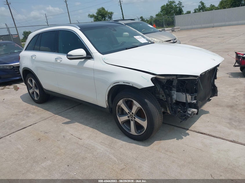 2019 Mercedes-benz Glc VIN WDC0G4JB9KF605552 IAAI salvage auction — FRONT END, Wait Title, sold $6,700 on 2026-08-21 (photo 1)