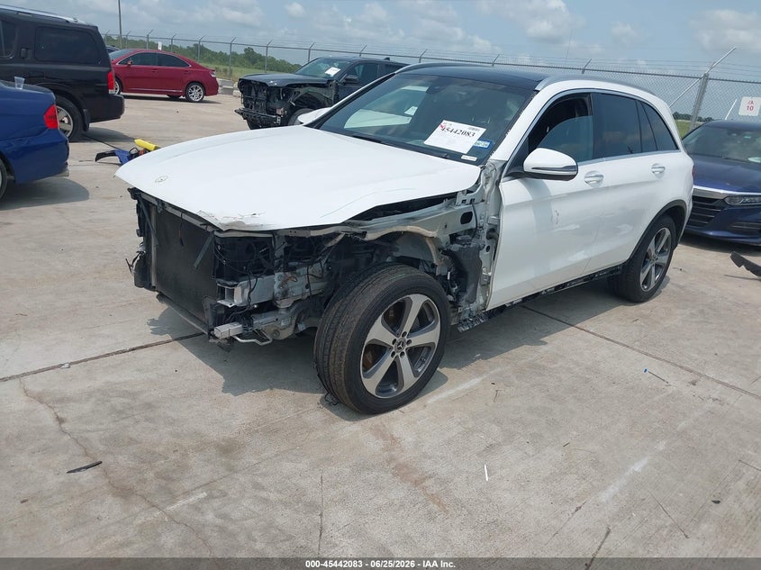 2019 Mercedes-benz Glc VIN WDC0G4JB9KF605552 IAAI salvage auction — FRONT END, Wait Title, sold $6,700 on 2026-08-21 (photo 2)