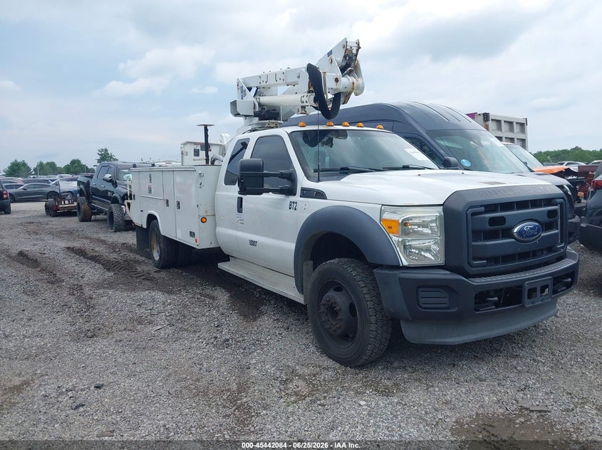 2013 Ford F-550 chassis VIN 1FD0X5GY3DEB89154 IAAI salvage auction — REPOSSESSION, Clear (North Carolina), sold $15,000 on 2026-07-17 (photo 1)