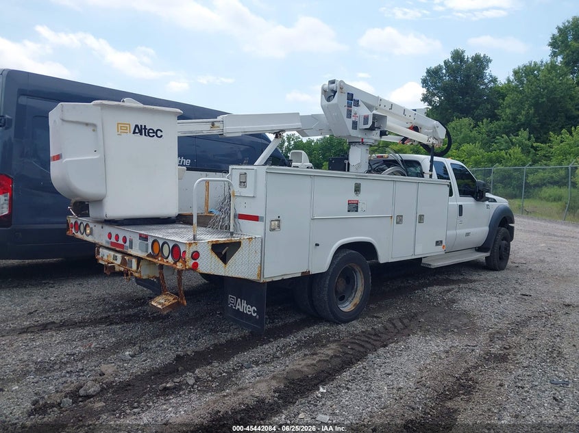 2013 Ford F-550 chassis VIN 1FD0X5GY3DEB89154 IAAI salvage auction — REPOSSESSION, Clear (North Carolina), sold $15,000 on 2026-07-17 (photo 4)