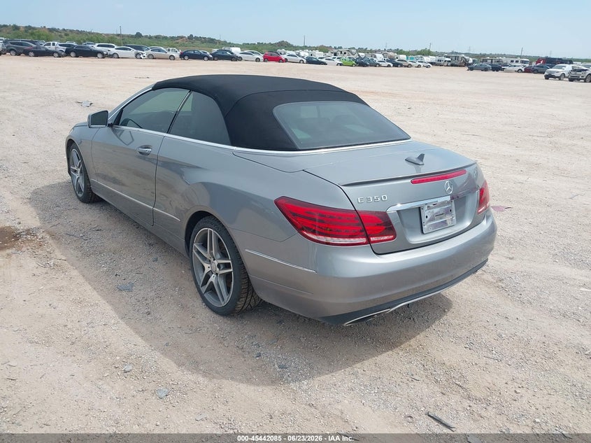 2014 Mercedes-benz E-klasse VIN WDDKK5KF3EF261926 IAAI salvage auction — VANDALISM, Original (Texas), sold $6,400 on 2026-07-30 (photo 3)