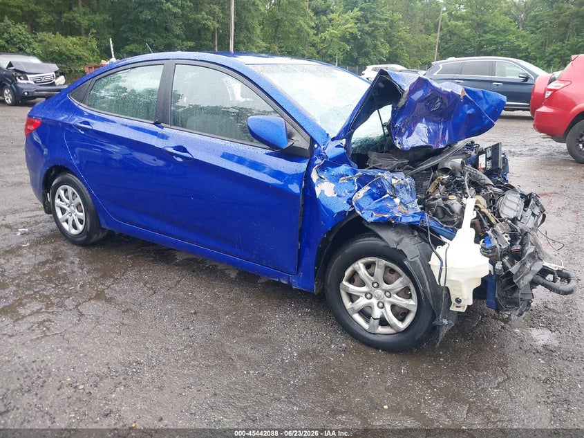 2013 Hyundai Accent VIN KMHCT4AE3DU362162 IAAI salvage auction — FRONT END, Salvage Title, sold $275 on 2026-07-22 (photo 1)