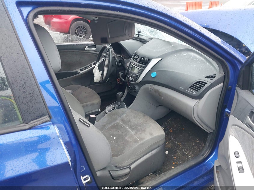 2013 Hyundai Accent VIN KMHCT4AE3DU362162 IAAI salvage auction — FRONT END, Salvage Title, sold $275 on 2026-07-22 (photo 5)