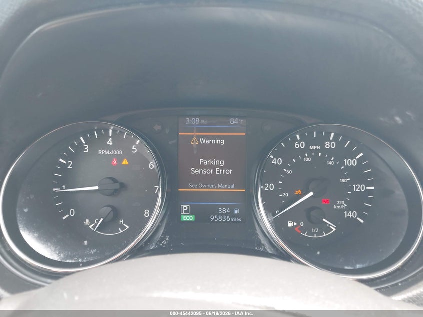 2019 Nissan Rogue VIN JN8AT2MT5KW262709 IAAI salvage auction — REAR END, Salvage (Missouri), sold $1,950 on 2026-07-22 (photo 7)