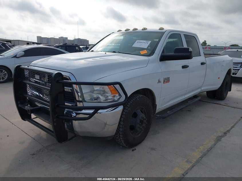2012 Ram 3500 VIN 3C63DPGL8CG320054 IAAI salvage auction — HAIL, Original (Texas), sold $12,500 on 2026-08-03 (photo 2)