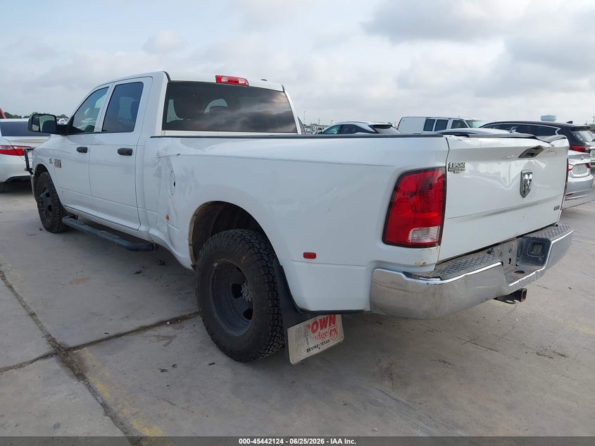 2012 Ram 3500 VIN 3C63DPGL8CG320054 IAAI salvage auction — HAIL, Original (Texas), sold $12,500 on 2026-08-03 (photo 3)