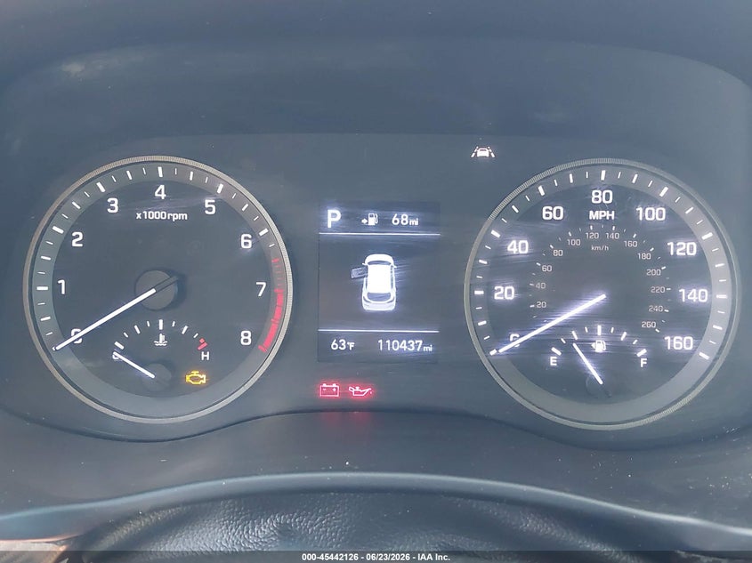 2019 Hyundai Tucson VIN KM8J2CA4XKU867950 IAAI salvage auction — FRONT END, Salvage (Ohio), sold $3,300 on 2026-07-22 (photo 7)