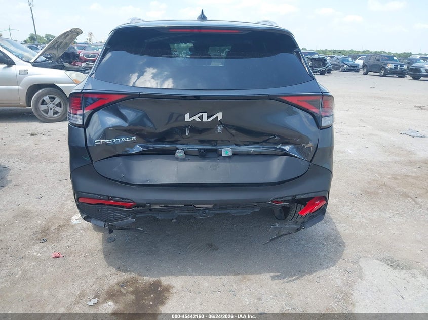 2023 Kia Sportage VIN KNDPVCAG5P7077705 IAAI salvage auction — REAR END, Salvage (Texas), sold $12,000 on 2026-07-21 (photo 6)