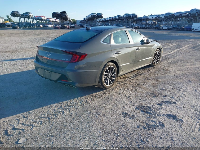 2020 Hyundai Sonata VIN 5NPEH4J21LH052993 IAAI salvage auction — FRONT END, Rebuildable (Florida), sold $5,800 on 2026-07-28 (photo 4)