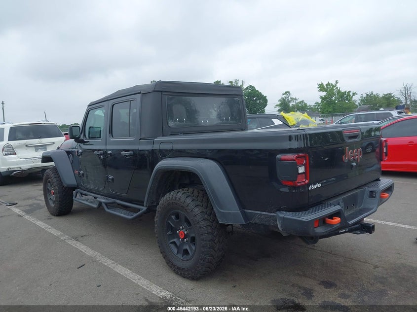 2020 Jeep Gladiator VIN 1C6JJTEG1LL203689 IAAI salvage auction — FRONT END, Salvage Title, sold $15,800 on 2026-08-31 (photo 3)