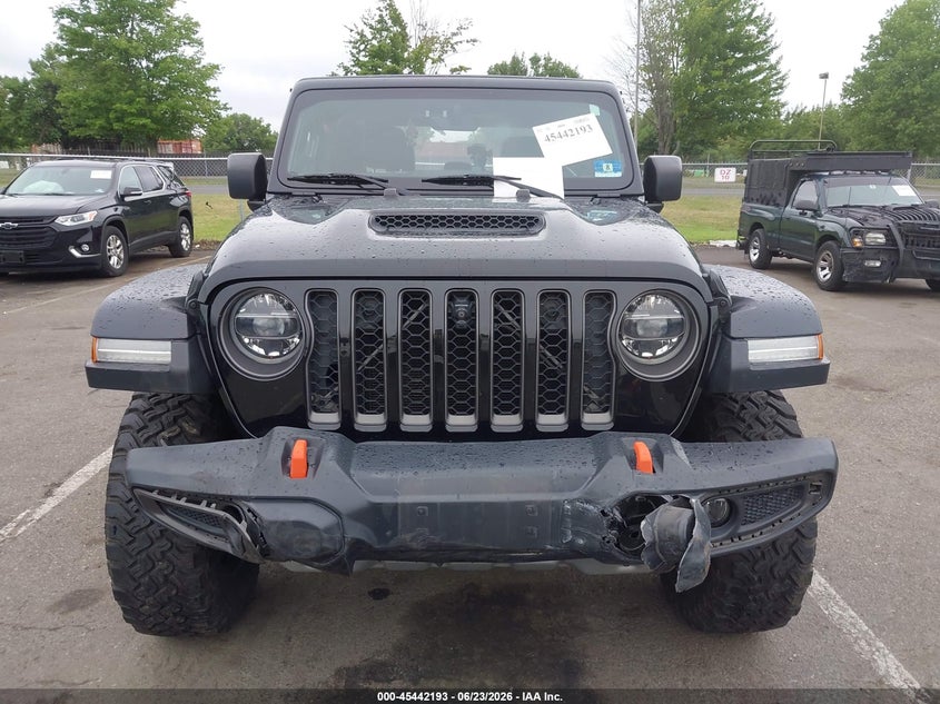 2020 Jeep Gladiator VIN 1C6JJTEG1LL203689 IAAI salvage auction — FRONT END, Salvage Title, sold $15,800 on 2026-08-31 (photo 6)