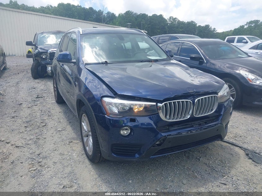 2017 BMW X3 VIN 5UXWX9C50H0D99149 IAAI salvage auction — FRONT END, Salvage (Georgia), sold $1,550 on 2026-07-28 (photo 1)