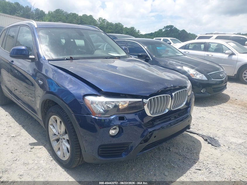 2017 BMW X3 VIN 5UXWX9C50H0D99149 IAAI salvage auction — FRONT END, Salvage (Georgia), sold $1,550 on 2026-07-28 (photo 6)