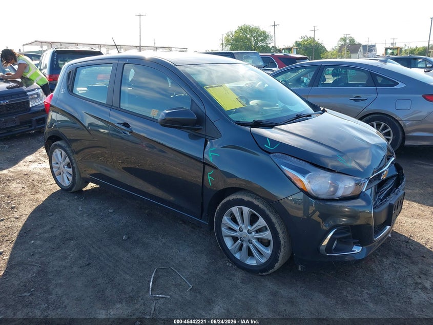 2017 Chevrolet Spark VIN KL8CD6SA9HC825015 IAAI salvage auction — FRONT END, Salvage Title, sold $1,350 on 2026-07-15 (photo 1)