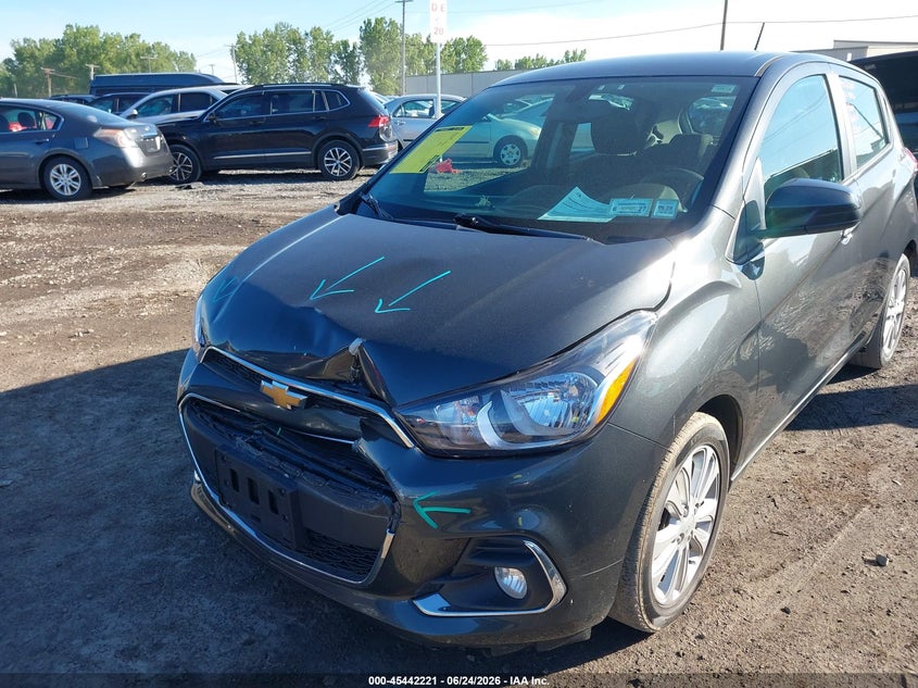 2017 Chevrolet Spark VIN KL8CD6SA9HC825015 IAAI salvage auction — FRONT END, Salvage Title, sold $1,350 on 2026-07-15 (photo 6)
