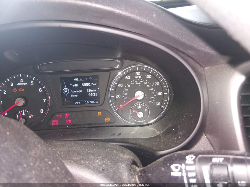 2018 Kia Sorento VIN 5XYPG4A34JG424674 IAAI salvage auction — ENGINE DAMAGE, Clear (Tennessee), sold $1,300 on 2026-07-20 (photo 7)