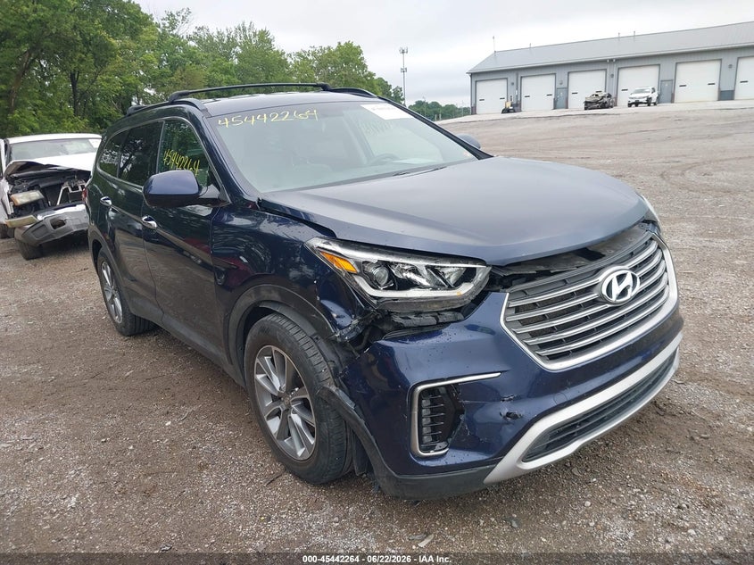 2017 Hyundai Santa fe VIN KM8SMDHF8HU183709 IAAI salvage auction — RIGHT FRONT, Clear (Indiana), sold $2,450 on 2026-07-22 (photo 6)