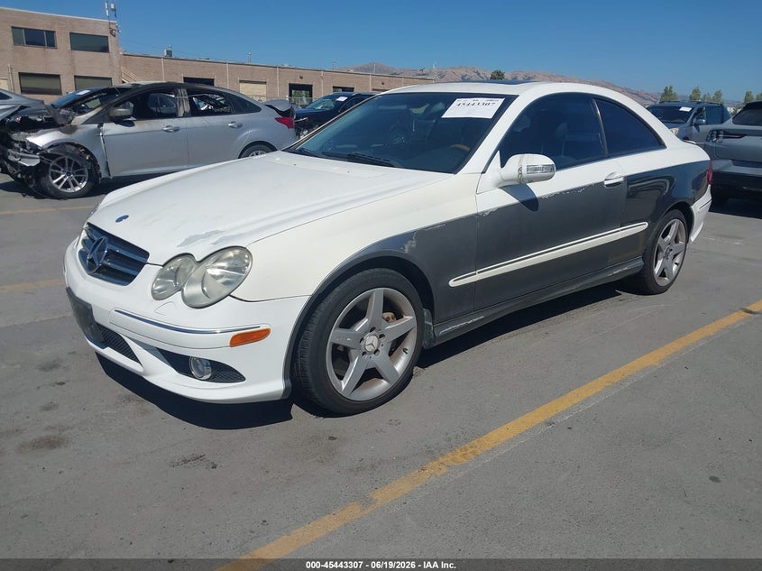 2006 Mercedes-benz Clk-class VIN WDBTJ75H86F191298 IAAI salvage auction — REAR END, Salvage (California), sold $250 on 2026-07-29 (photo 2)