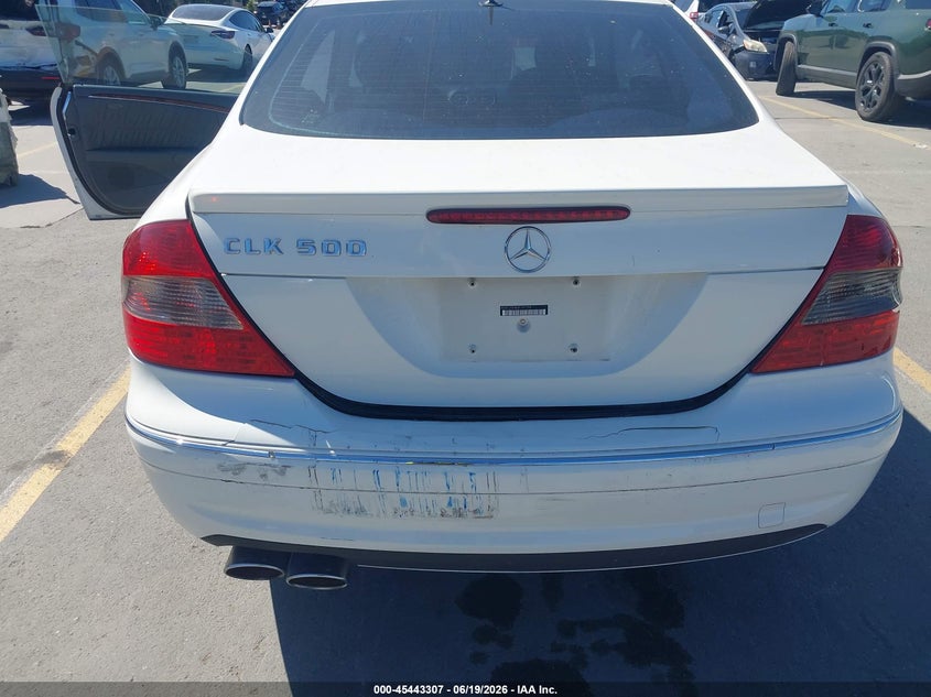 2006 Mercedes-benz Clk-class VIN WDBTJ75H86F191298 IAAI salvage auction — REAR END, Salvage (California), sold $250 on 2026-07-29 (photo 6)