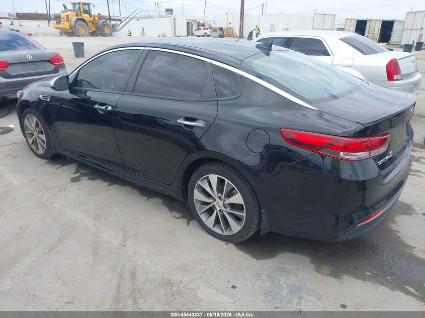 2018 Kia Optima VIN 5XXGT4L36JG253326 IAAI salvage auction — NORMAL WEAR, Clear - Dealer Only (California), sold $3,850 on 2026-07-29 (photo 3)