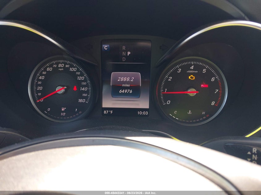 2018 Mercedes-benz C-klasse VIN 55SWF4JB8JU263080 IAAI salvage auction — RIGHT FRONT, Salvage Title, sold $5,400 on 2026-07-24 (photo 7)