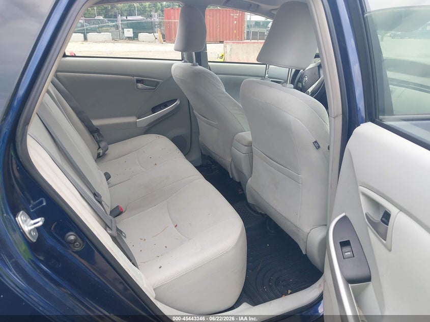 2014 Toyota Prius VIN JTDKN3DU9E1800077 IAAI salvage auction — REAR END, Salvage - Greater Than 75% (Maryland), sold $1,100 on 2026-07-09 (photo 8)
