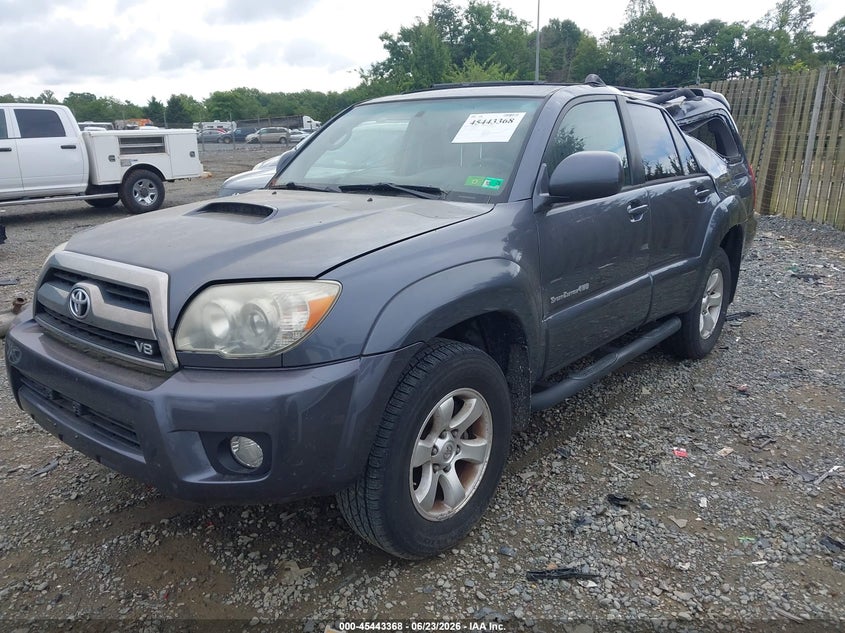 2006 Toyota 4runner VIN JTEBT14R268034963 IAAI salvage auction — STORM DAMAGE, Salvage (Virginia), sold $3,450 on 2026-07-10 (photo 2)