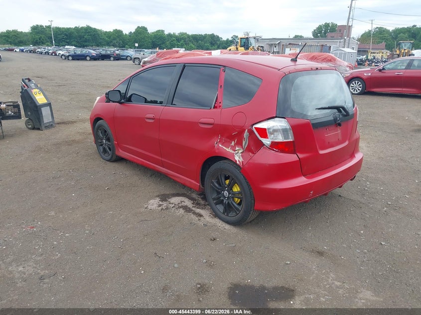 2010 Honda Fit VIN JHMGE8G49AC007518 IAAI salvage auction — LEFT SIDE, Salvage (Idaho), sold $850 on 2026-07-15 (photo 3)