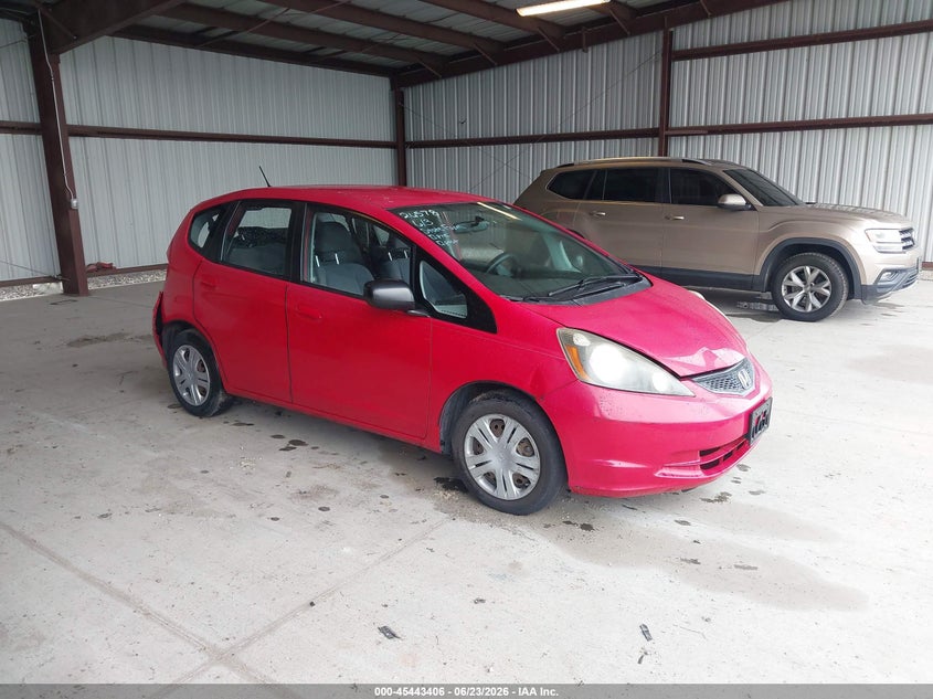 2010 Honda Fit VIN JHMGE8H25AC016780 IAAI salvage auction — REAR END, Salvage - Greater Than 75% (Maryland), sold $1,450 on 2026-07-13 (photo 1)