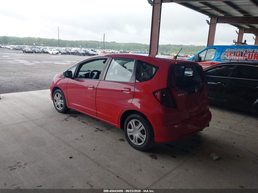 2010 Honda Fit VIN JHMGE8H25AC016780 IAAI salvage auction — REAR END, Salvage - Greater Than 75% (Maryland), sold $1,450 on 2026-07-13 (photo 3)