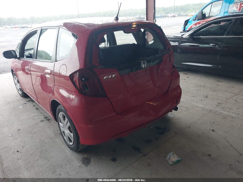 2010 Honda Fit VIN JHMGE8H25AC016780 IAAI salvage auction — REAR END, Salvage - Greater Than 75% (Maryland), sold $1,450 on 2026-07-13 (photo 6)
