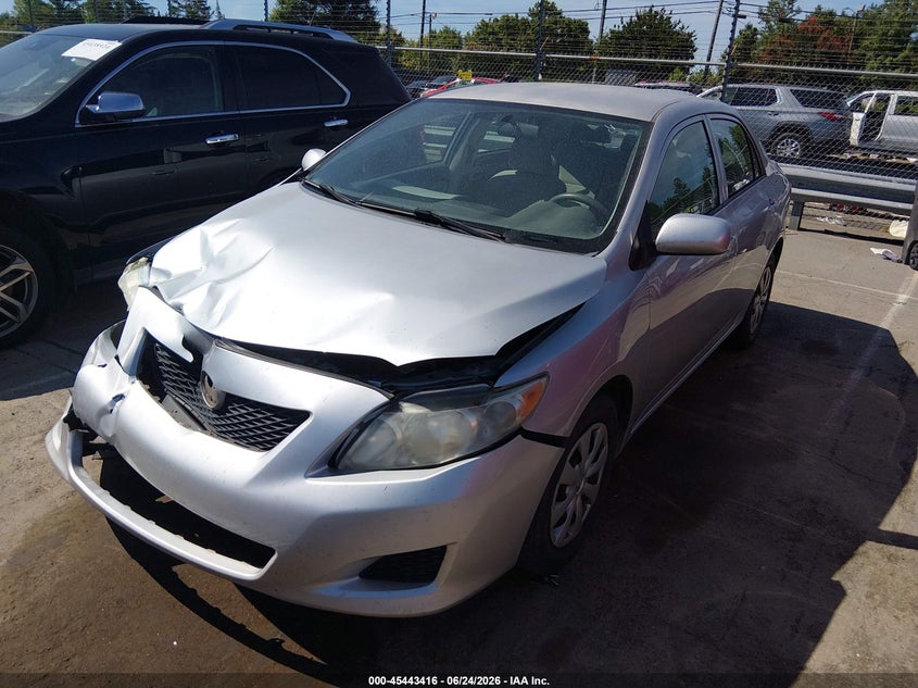 2010 Toyota Corolla VIN 1NXBU4EE6AZ375115 IAAI salvage auction — FRONT END, Rebuildable (Florida), sold $1,350 on 2026-07-22 (photo 2)
