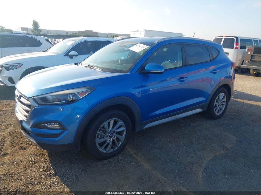 2017 Hyundai Tucson VIN KM8J33A21HU419861 IAAI salvage auction — NORMAL WEAR, Clear - Dealer Only (California), sold $3,100 on 2026-07-13 (photo 2)