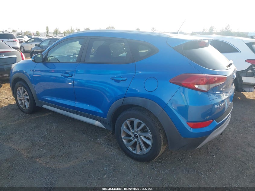 2017 Hyundai Tucson VIN KM8J33A21HU419861 IAAI salvage auction — NORMAL WEAR, Clear - Dealer Only (California), sold $3,100 on 2026-07-13 (photo 3)