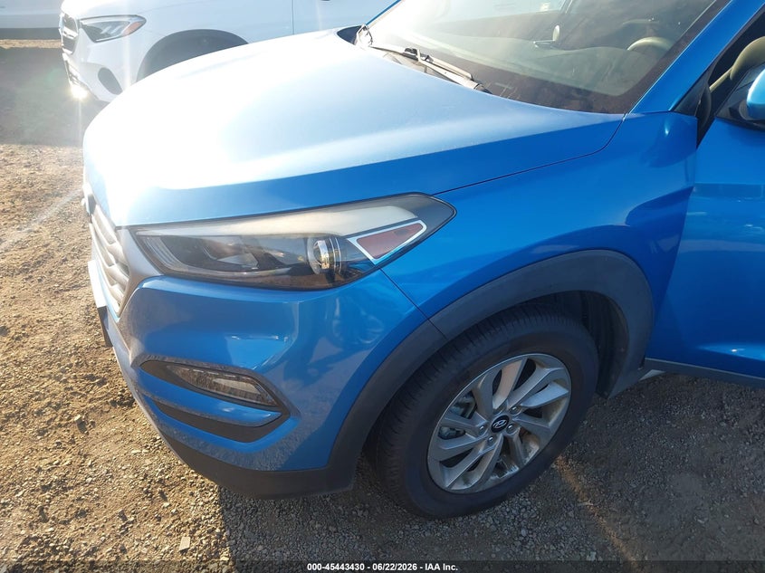 2017 Hyundai Tucson VIN KM8J33A21HU419861 IAAI salvage auction — NORMAL WEAR, Clear - Dealer Only (California), sold $3,100 on 2026-07-13 (photo 6)