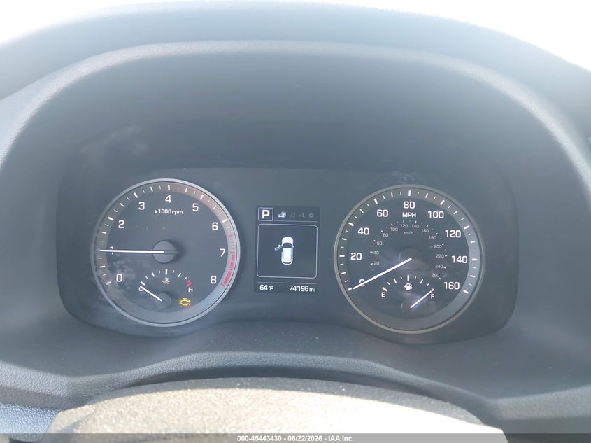 2017 Hyundai Tucson VIN KM8J33A21HU419861 IAAI salvage auction — NORMAL WEAR, Clear - Dealer Only (California), sold $3,100 on 2026-07-13 (photo 7)
