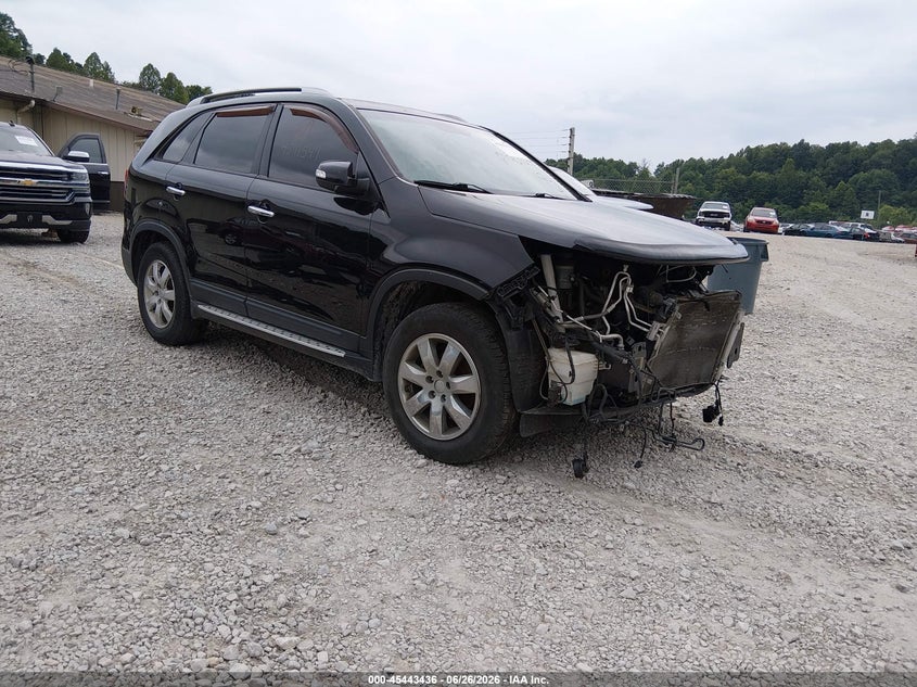 2013 Kia Sorento VIN 5XYKT3A63DG355412 IAAI salvage auction — ENGINE DAMAGE, Salvage Title, sold $600 on 2026-07-14 (photo 1)