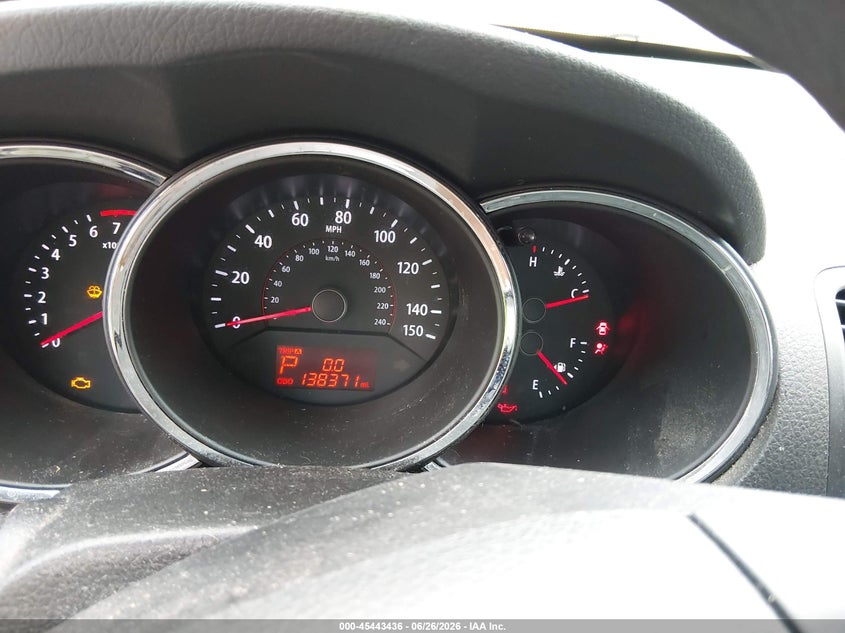 2013 Kia Sorento VIN 5XYKT3A63DG355412 IAAI salvage auction — ENGINE DAMAGE, Salvage Title, sold $600 on 2026-07-14 (photo 7)