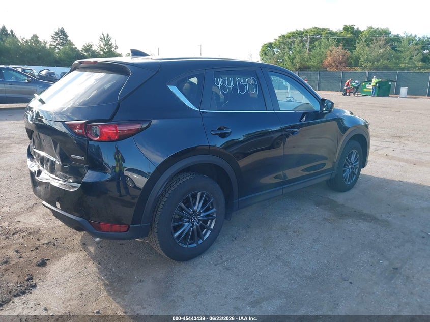2021 Mazda Cx-5 VIN JM3KFBCMXM0492809 IAAI salvage auction — REAR END, Salvage (Indiana), sold $7,200 on 2026-07-31 (photo 4)