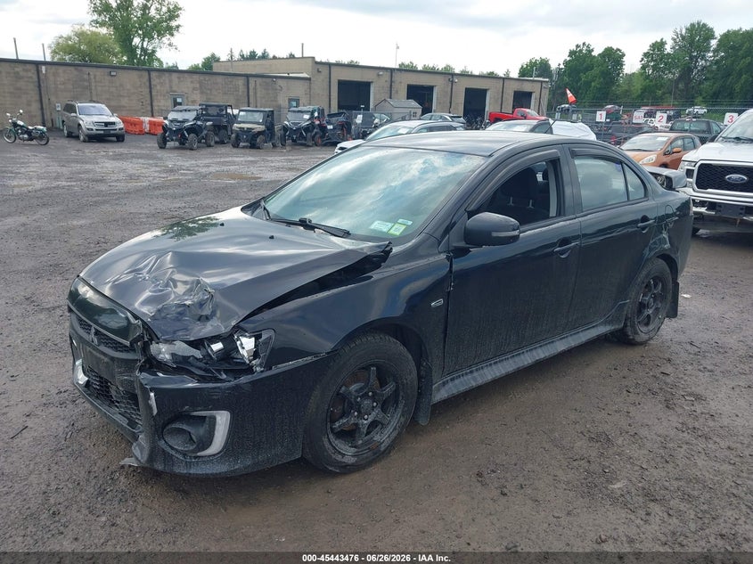 2016 Mitsubishi Lancer VIN JA32U2FU7GU009203 IAAI salvage auction — LEFT FRONT, Mv-907A (New York), sold $875 on 2026-07-09 (photo 2)