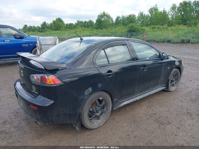 2016 Mitsubishi Lancer VIN JA32U2FU7GU009203 IAAI salvage auction — LEFT FRONT, Mv-907A (New York), sold $875 on 2026-07-09 (photo 4)