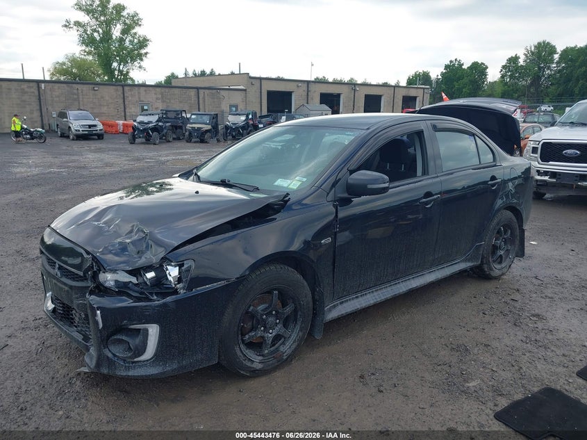 2016 Mitsubishi Lancer VIN JA32U2FU7GU009203 IAAI salvage auction — LEFT FRONT, Mv-907A (New York), sold $875 on 2026-07-09 (photo 6)