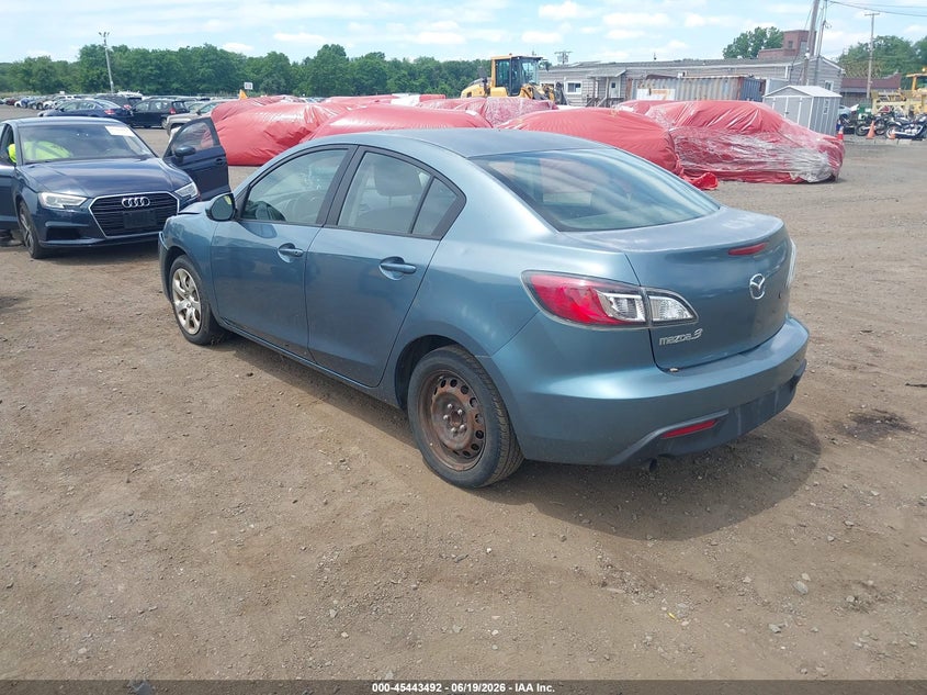 2011 Mazda 3 VIN JM1BL1UG9B1477262 IAAI salvage auction — NORMAL WEAR, Clear (New Jersey), sold $950 on 2026-07-29 (photo 3)